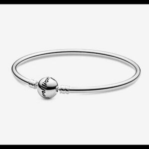 Pandora silver charm bracelet - NEW
